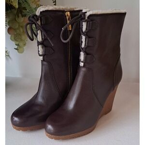 Michael Kors Rory Wedge Boots Women's 5 1/2